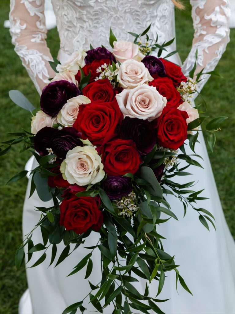 Wedding details are elevated with a wedding planner as wedding planners know the best wedding vendors, including florists 