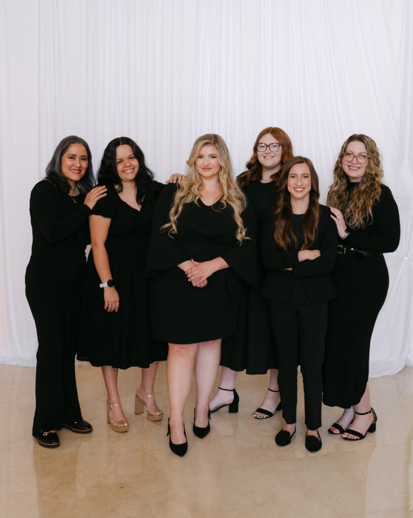 The team of wedding planners from Delightful Planning, Greenville, SC