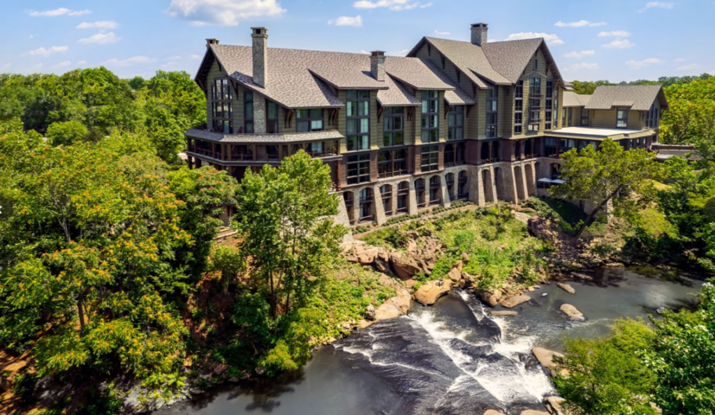 Grand Bohemian Lodge wedding venue in Greenville, SC