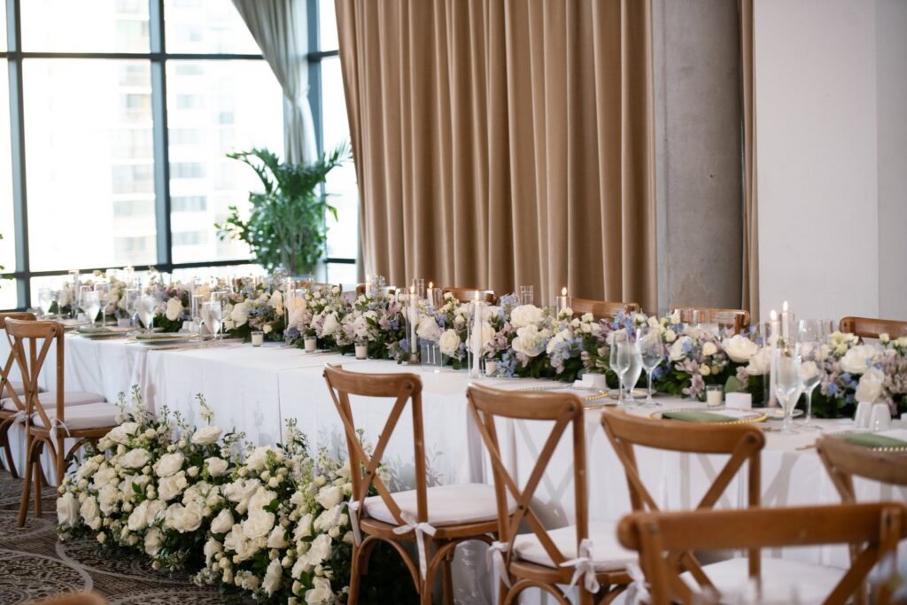 Delightful Planning wedding reception table layouts