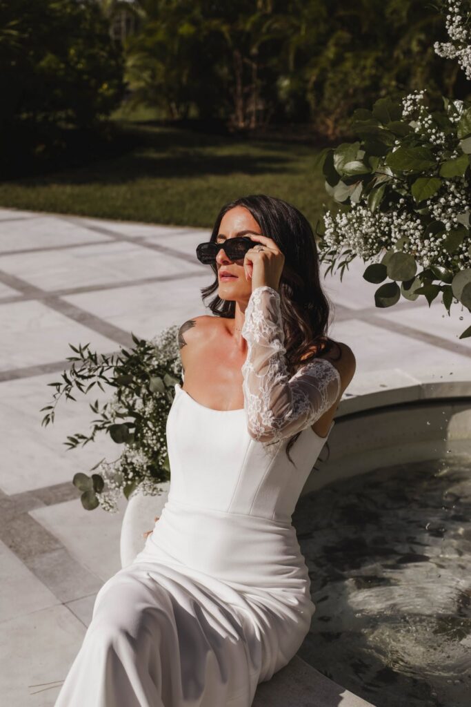 Wedding morning relaxed vibes